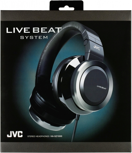 JVC Kenwood HA-SZ1000 Headphones LIVE BEAT Series Sealed Stereo 