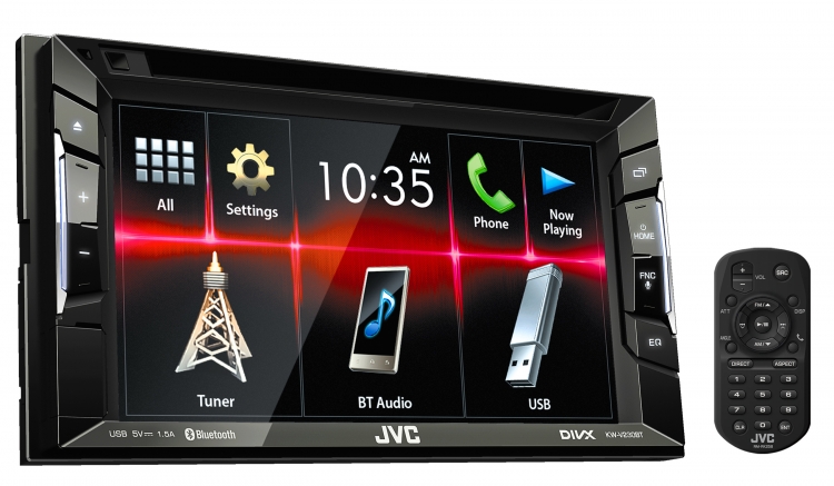 JVC 2-DIN Digital Autoradio DAB+ Bluetooth für Dacia Sandero