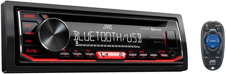 JVC KD-R992BT Bluetooth MP3 WMA AOA FLAC CD Einbauset für Skoda Fabia 6Y 