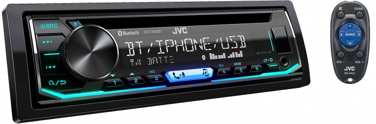 Autoradio JVC KD-T822BT Bluetooth - infinytech-reunion