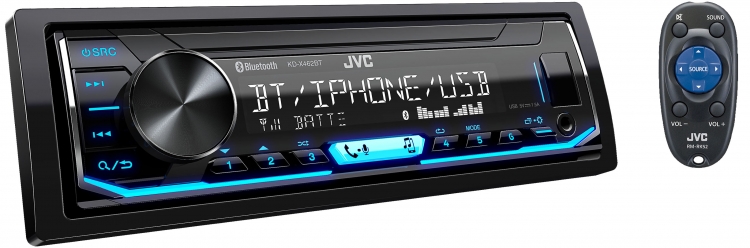 JVC KD-DB622BT Bluetooth DAB+ CD USB FLAC Autoradio Einbauset für