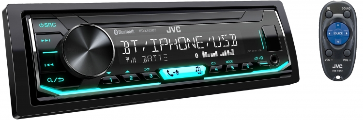 JVC Bluetooth Digital Media Receiver Car Radio Stereo USB iPhone