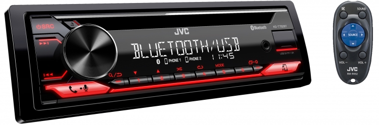 JVC KD-R792BT Car Stereo installed by our professional audio installers